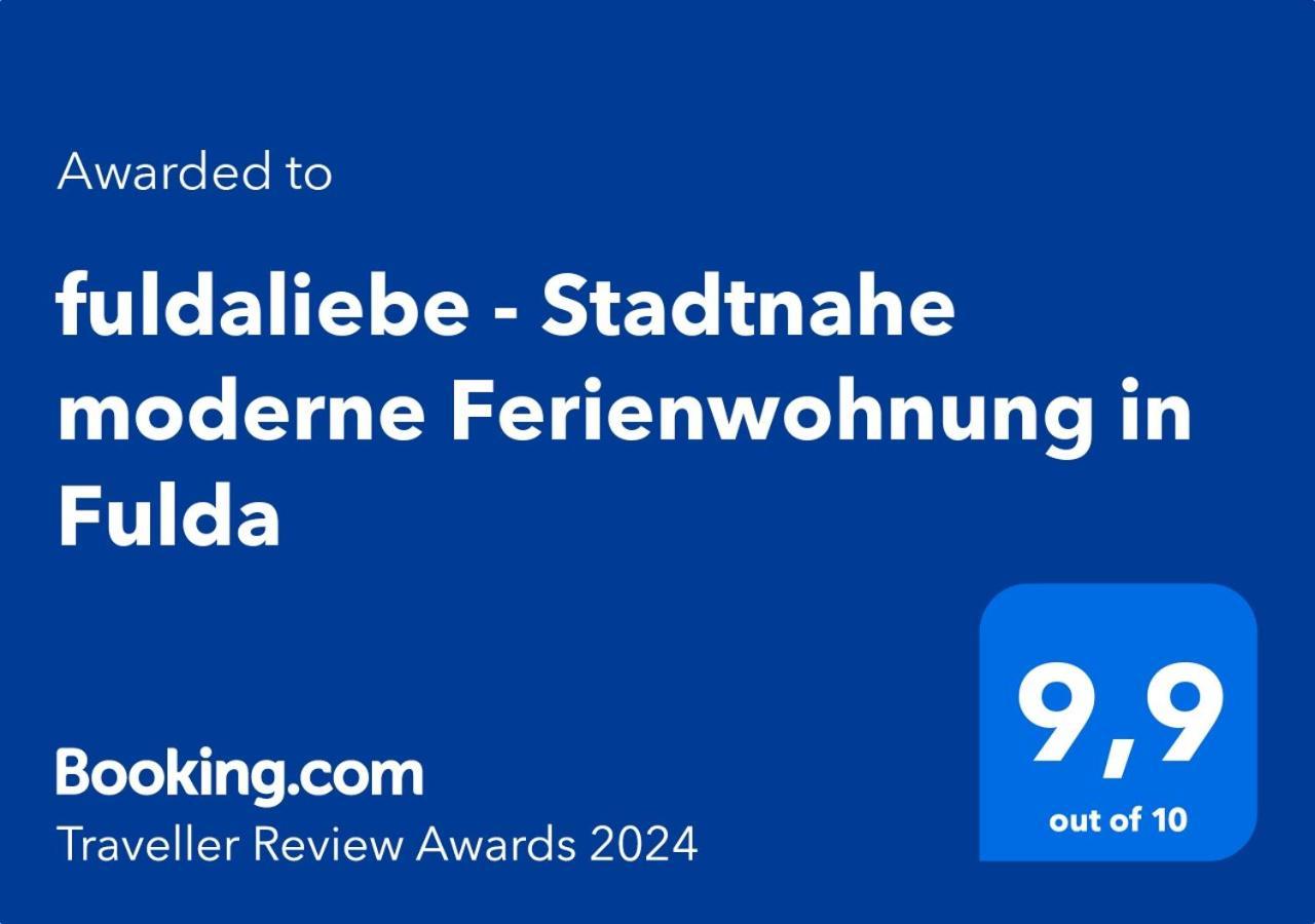 Fuldaliebe - Stadtnahe Moderne Ferienwohnung In פולדה מראה חיצוני תמונה